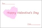 Happy Valentine's Day（ハート）