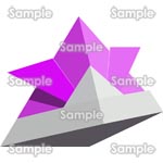 折り紙かぶと-紫