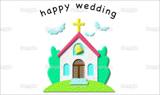 happy wedding（教会）