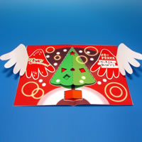 ポップアップ クリスマスカード
