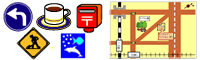 Word�AExcel�APowerPoint�̃t�@�C���ɁA�ȒP�ɒn�}�p�f�ނ�}���E�z�u�ł��܂�
