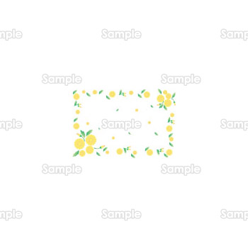 無料イラスト 写真 飾り枠 写真シール タンポポ 小 たんぽぽ 素材集 テンプレートbank