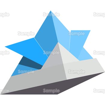 無料イラスト 写真 折り紙かぶと 青 端午の節句 素材集 テンプレートbank