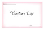 Valentine's Day（ピンク）