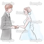 結婚式-指輪交換