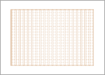 【直接入力対応】原稿用紙（縦書400字詰）茶
