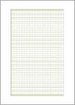 【直接入力対応】原稿用紙（横書400字詰）緑