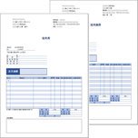 注文書・注文請書【飲食・食品仕入れ向け】（窓付き封筒対応）