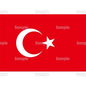 国旗-トルコ