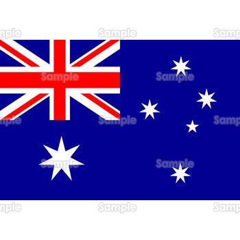 国旗-オーストラリア