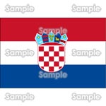 国旗-クロアチア
