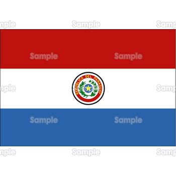 国旗-パラグアイ