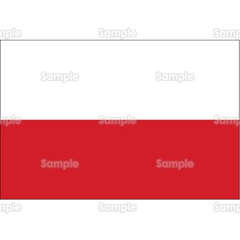 国旗-ポーランド