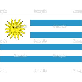 国旗-ウルグアイ