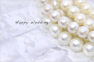 happy wedding（真珠）