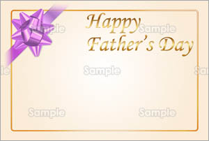 Happy Father's Day（パープル）