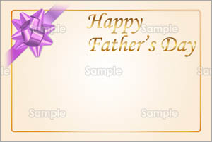 Happy Father's Day（パープル）