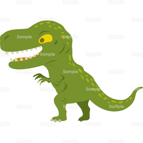 恐竜 ティラノサウルス ザウルス サウルス のイラスト 005 0334 クリエーターズスクウェア