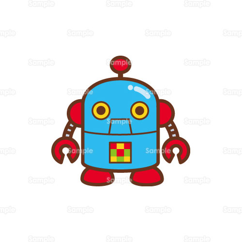 ロボット メカ おもちゃ のイラスト 005 0387 クリエーターズスクウェア