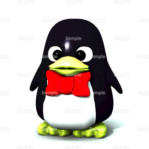 キャラクター ペンギン のイラスト 013 0007 クリエーターズスクウェア