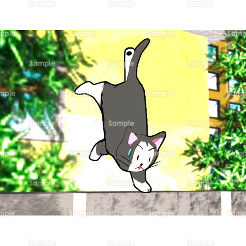 ネコ 猫 逆立ち のイラスト 025 0005 クリエーターズスクウェア ネコ 猫 逆立ち のイラスト 025 0005 クリエーターズスクウェア