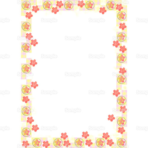 お花見 桜 さくら 花 のイラスト 026 0064 クリエーターズスクウェア