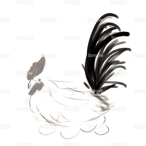 鶏 干支 にわとり 鳥 のイラスト 040 0128 クリエーターズスクウェア