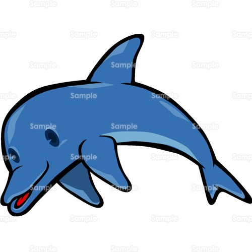 イルカ 海 生物 のイラスト 043 0045 クリエーターズスクウェア