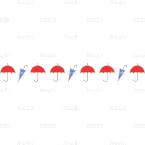 カサ ライン 傘 のイラスト 053 0010 クリエーターズスクウェア