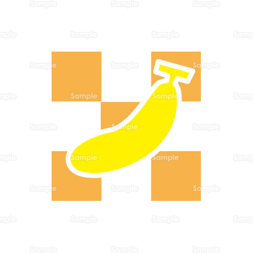 バナナ 果物 フルーツ のイラスト 053 0118 クリエーターズスクウェア