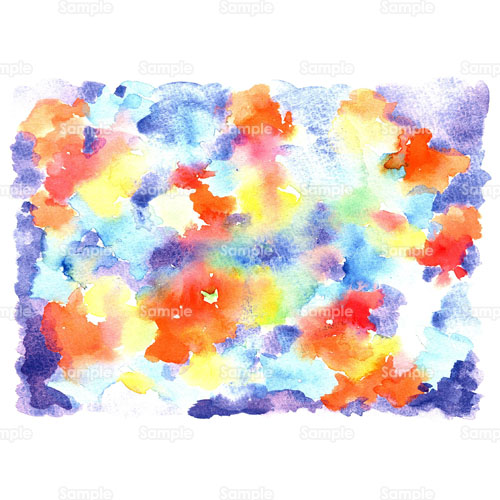色 絵の具 水彩 のイラスト 058 00 クリエーターズスクウェア