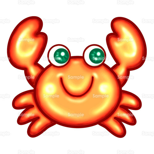 カニ 海 うみ 蟹 のイラスト 059 0033 クリエーターズスクウェア