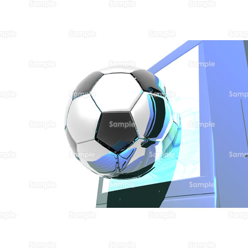 サッカー テレビ 画面 サッカーボール のイラスト 069 0196 クリエーターズスクウェア