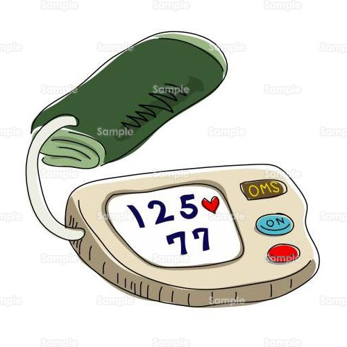 健康 医療機器 血圧 血圧計 のイラスト 076 0025 クリエーターズスクウェア