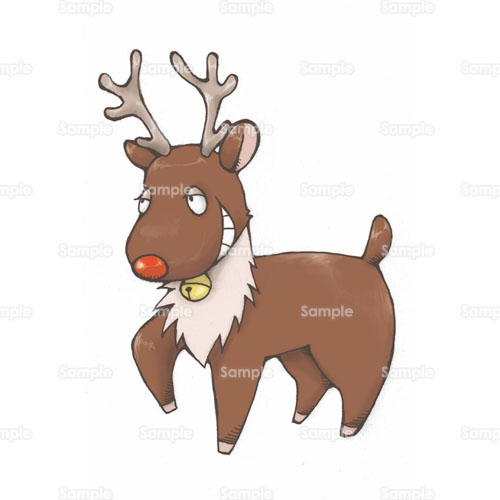 トナカイ のイラスト 085 0057 クリエーターズスクウェア