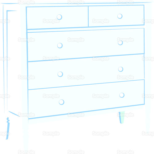 家具 引き出し チェスト のイラスト 0 0018 クリエーターズスクウェア