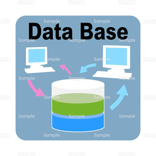 データ データベース Db のイラスト 0 0123 クリエーターズスクウェア