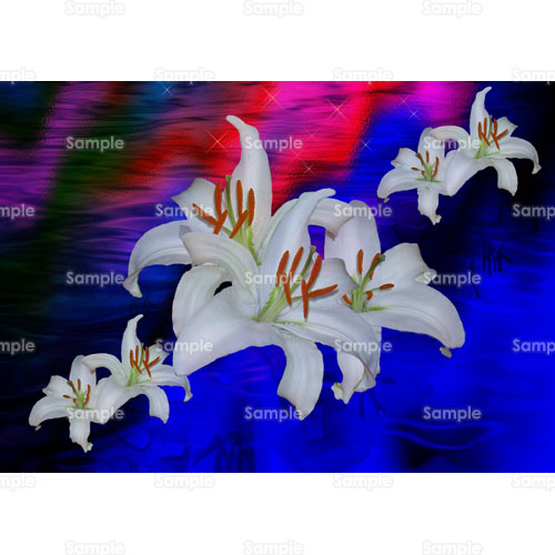百合 ユリ 花 のイラスト 094 0233 クリエーターズスクウェア