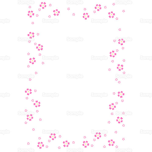 桜のイラスト 094 0398 花歳時記 春を彩る桜のイラスト テンプレート集 桜のイラスト 094 0398 花歳時記 春を彩る桜のイラスト テンプレート集