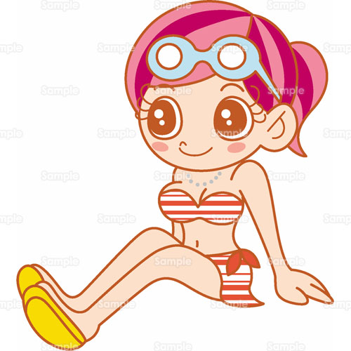 プール 人物 女の子 水着 海 のイラスト 096 0005 クリエーターズスクウェア プール 人物 女の子 水着 海 のイラスト 096 0005 クリエーターズスクウェア