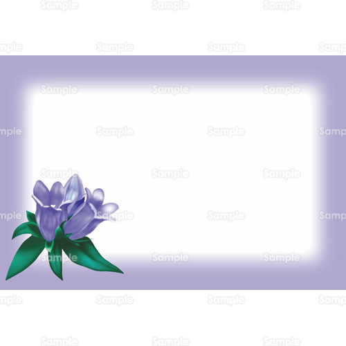 リンドウ 竜胆 花 のイラスト 105 0069 クリエーターズスクウェア