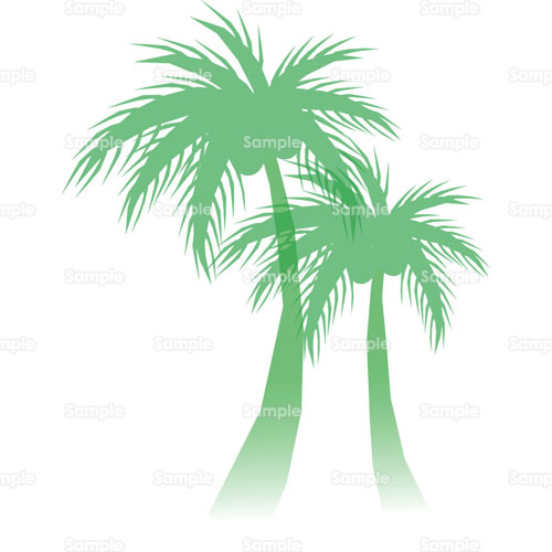椰子 ヤシの木 リゾート 南国 癒し リフレッシュ のイラスト 114 0032 クリエーターズスクウェア