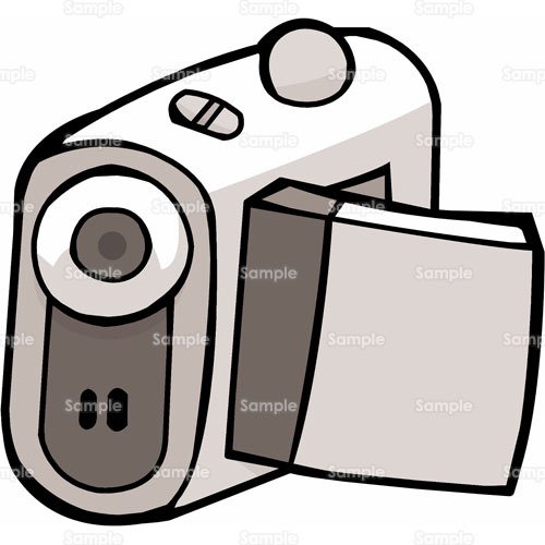 デジタルカメラ デジカメ ビデオカメラ のイラスト 145 0050 クリエーターズスクウェア
