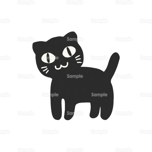猫 ネコ 黒猫 クロネコ のイラスト 161 0067 クリエーターズスクウェア