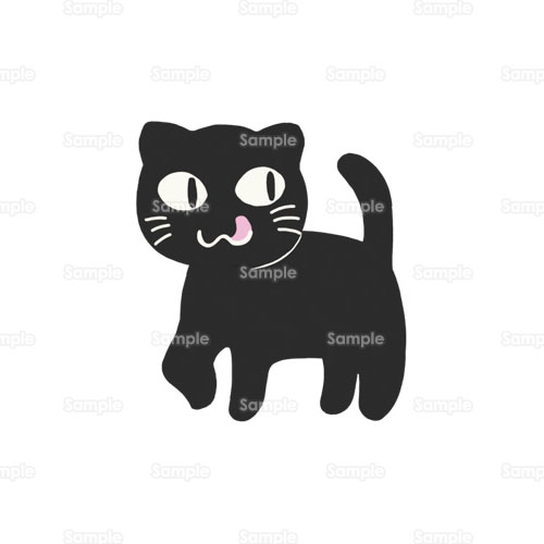 猫 ネコ 黒猫 クロネコ のイラスト 161 0069 クリエーターズスクウェア