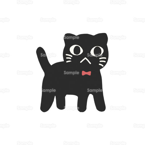猫 ネコ 黒猫 クロネコ のイラスト 161 0071 クリエーターズスクウェア