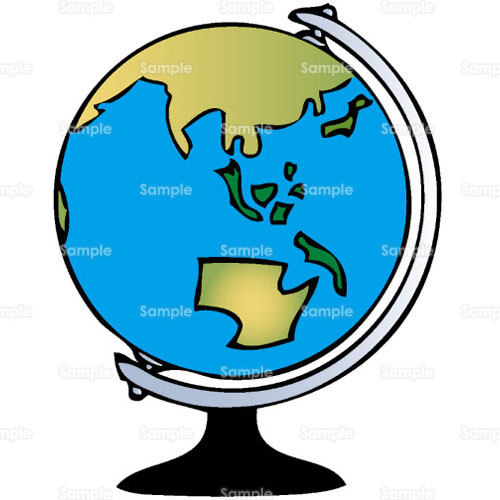 地球儀 地図 世界 のイラスト 178 0051 クリエーターズスクウェア