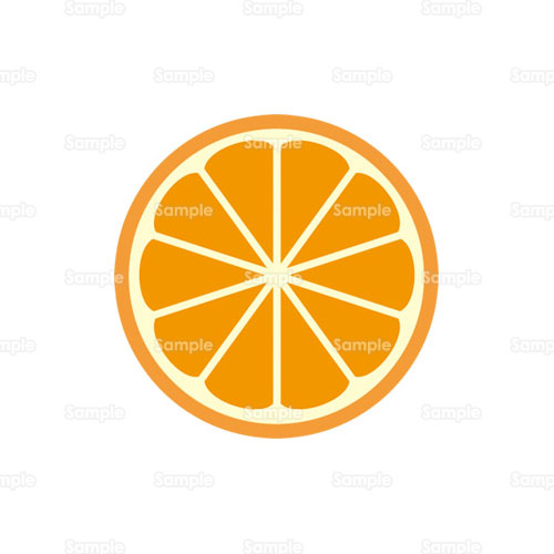オレンジ みかん 果物 フルーツ のイラスト 186 0003 クリエーターズスクウェア