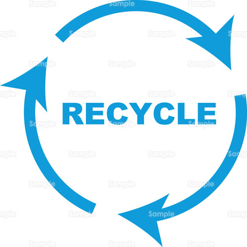 リサイクル 循環 再利用 資源 矢印のイラスト 253 0013 クリエーターズスクウェア
