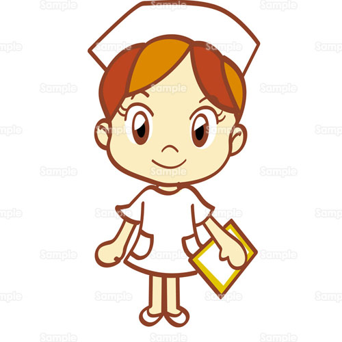 看護師 看護婦 ナース 白衣 のイラスト 257 0004 クリエーターズスクウェア